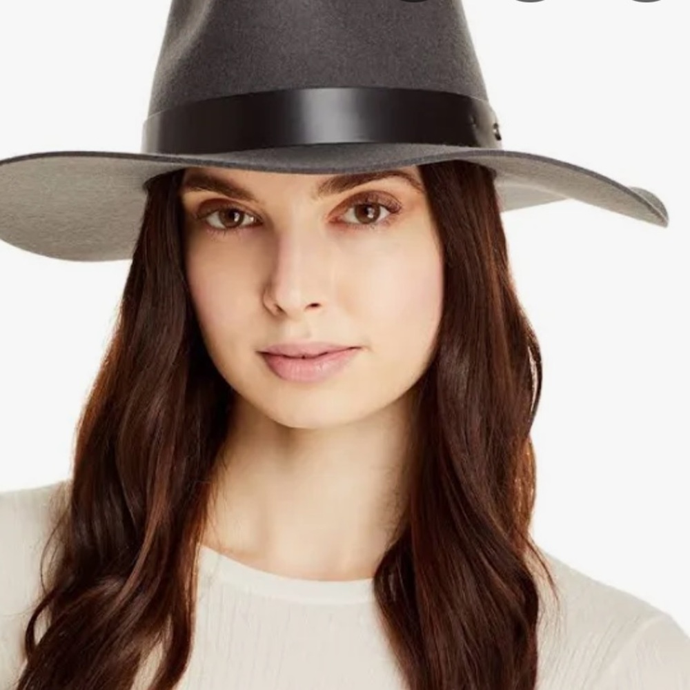RAG & BONE ‘Kacy’ Wool Wide Brim Fedora Hat